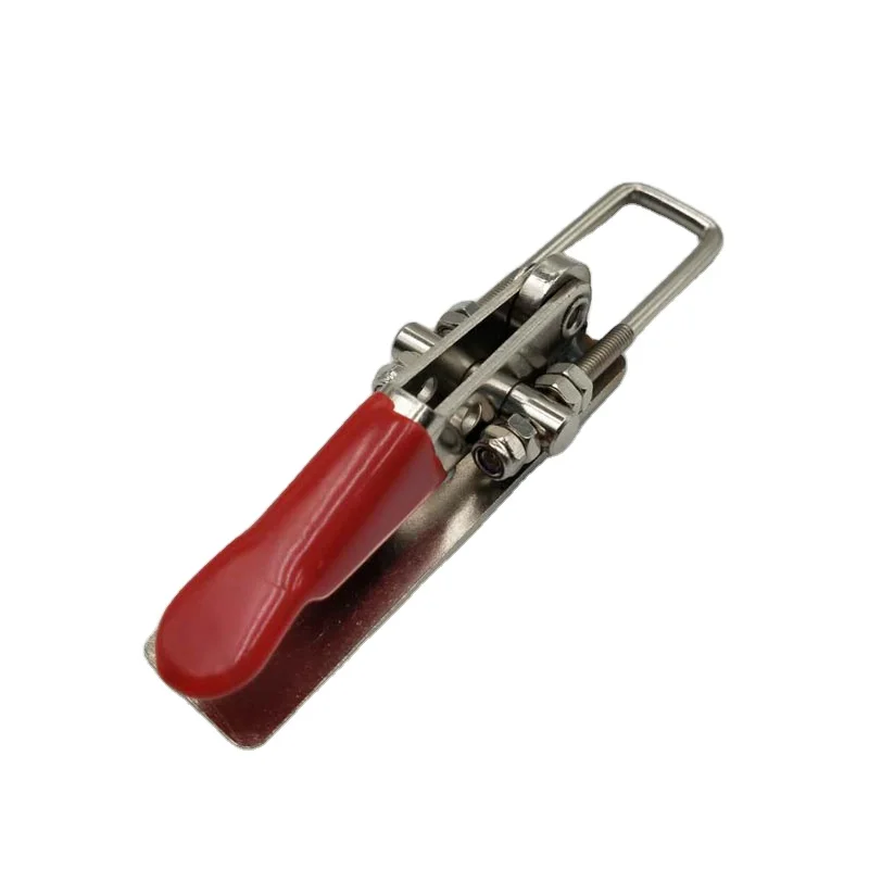 Heavy Duty Zinc Plated Chrome Plated Self Locking Adjustable Stainless Steel Hold Down Latch Type Toggle Clamp With Large Force