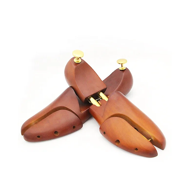 Factory Wholesale Custom Logo Adjustable Wood Shoe Stretcher Wooden Shoe Tree