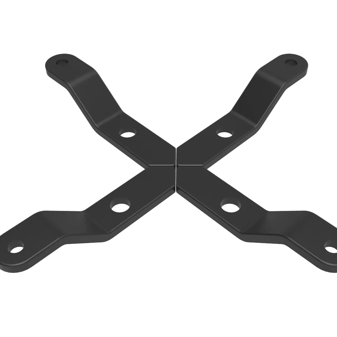 LED driver connector with heat sink for round driver, HBG-100w, 160w, 240w driver holder