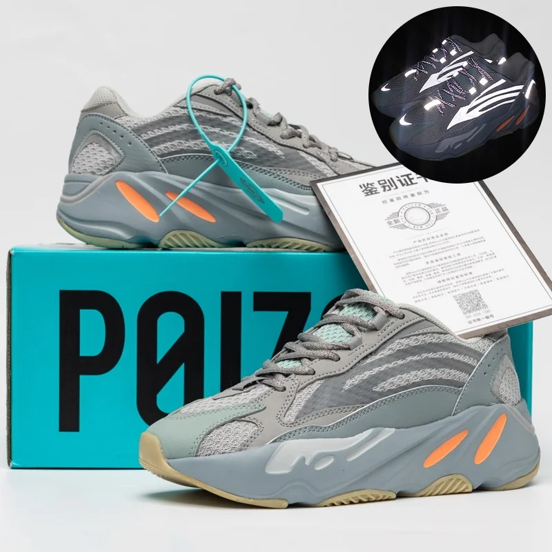 Fashion School Brand Fashion Air Sport Shoes Running Yezzy Yeezy 700 V2 V3 Shose-Sneaker Stylish Shoes