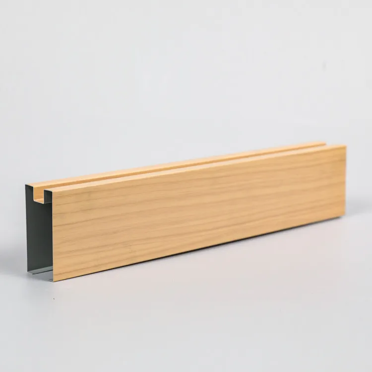 U-Shape Decorative Aluminum Tube Suspended Ceiling Aluminium Baffle Ceiling