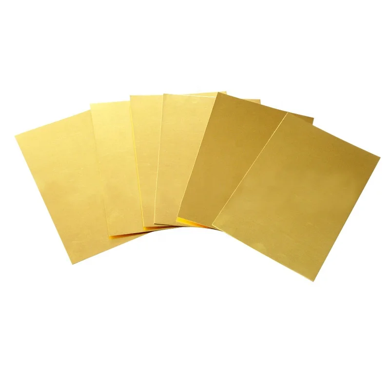 99.999% copper cathode pure copper sheet/plate 0.3mm-5 mm thickness customized brass sheet manufacturer