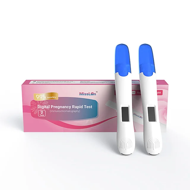 Pregnancy rapid test device electronic with one step urine hcg pregnancy test strip