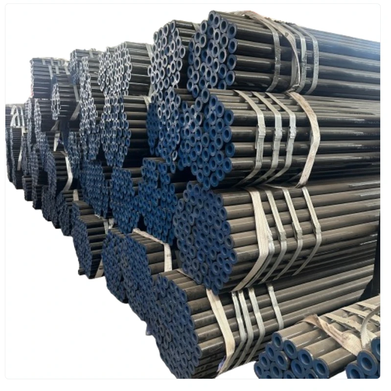 ASTM A53/A106 GR B  Black Carbon Steel Seamless Steel  Pipes