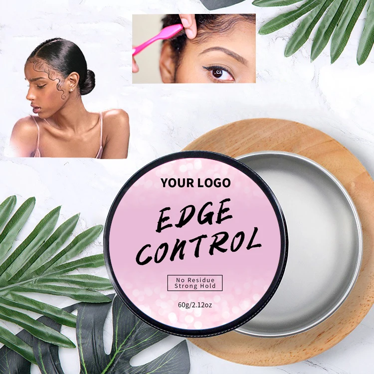 OEM Private Label Top Selling Strong Edge Control For Natural Hair Non Flaking Curly Hair Edge Control