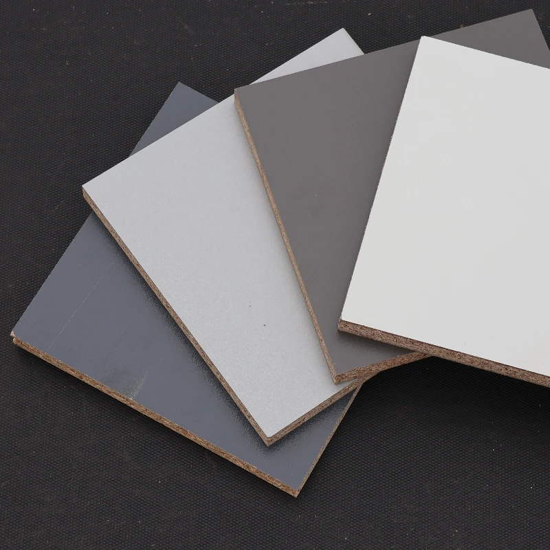 Matte Grey Double Sided 3/4 Melamine Particle Board
