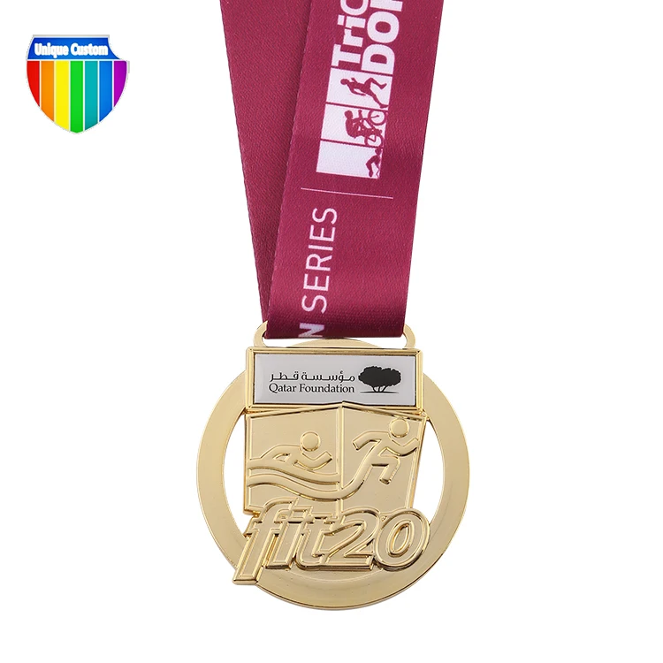 
Factory Custom Marathon Event Award 3d Metal Sports Medal 