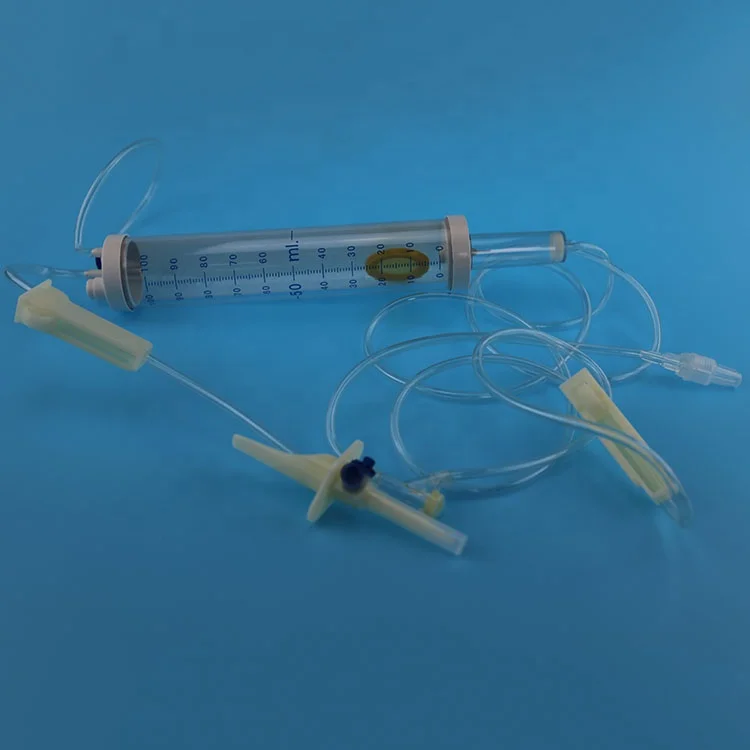 Factory Direct Disposable 100ml 150ml Pediatric Iv Giving Infusion Set With Burette