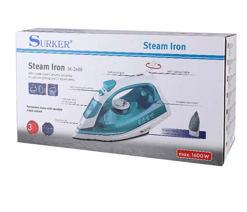 SURKER Electric Garment Steamer Steam Iron For Clothing Electric Iron Steam Irons For Home
