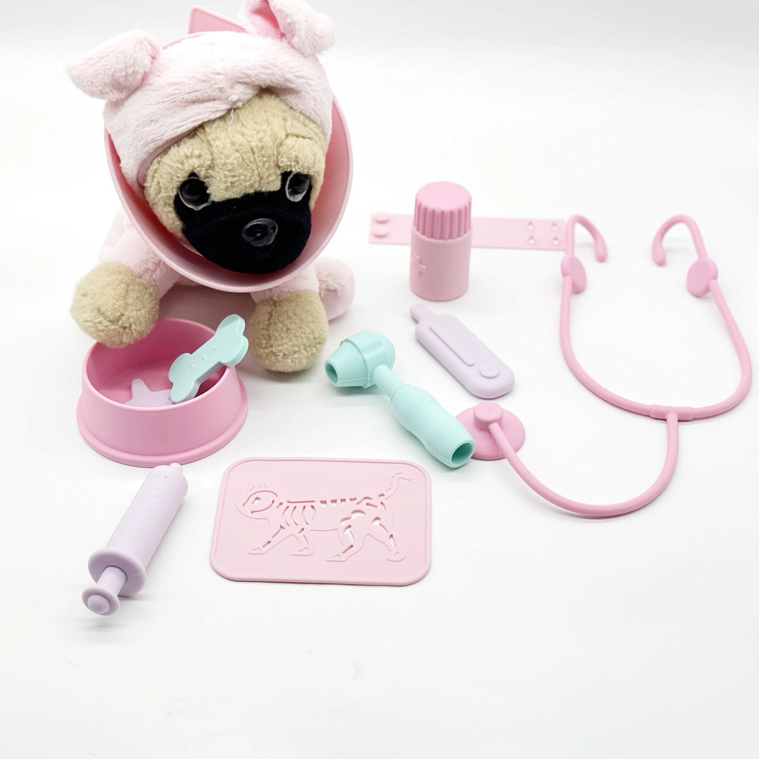 New Arrival Toys Doctor Kit for Kids Veterinary  Pretend Play Set for Toddlers  3-6 Year Old