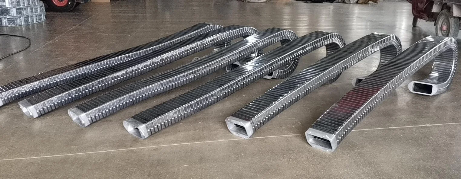 Flexible factory direct supply cable drag chain protective tracks steel cable carrier drag chain for machine