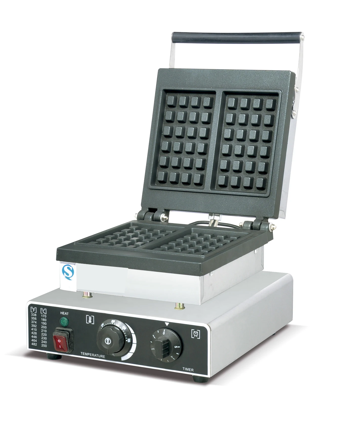 China Factory Commercial  220V/50Hz Single Phase Waffle Baker Machine