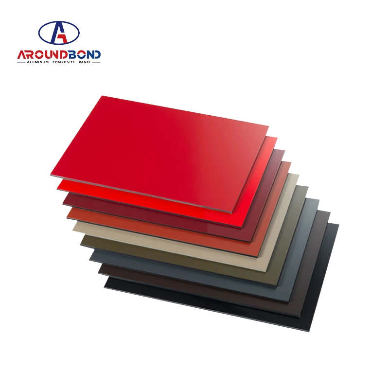 4*8 sheet plastic outdoor sign board industrial pe or PVDF Nano oating unbreakable acp acm