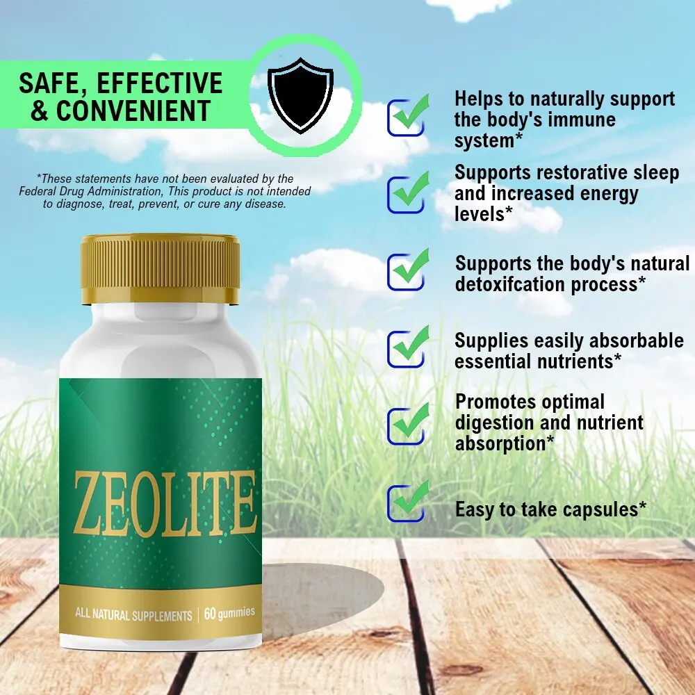 Vitahealthy factory supply Wholesale Zeolite gummies healthcare support health strength supplement Activated Zeolite gummies