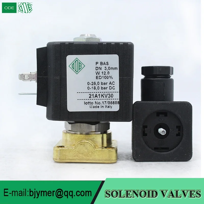 Wholesale Italy ODE  21A3KV15/21A3KV30/21A3KV45  General purpose AC24V solenoid valves