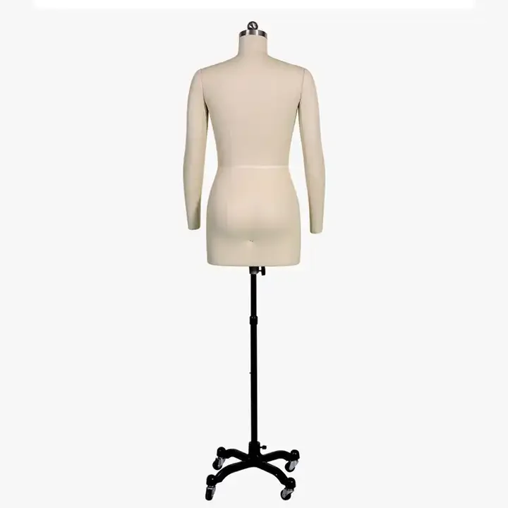 Pinable Mannequin Female Half Body Torso FormHalf Body Mannequin for Draping Tailoring Dress