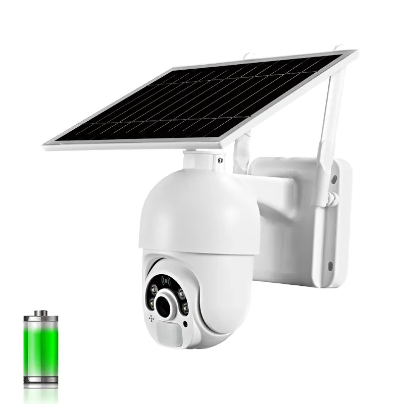 Gatocm Outdoor Security Surveillance Night Vision Motion Detector 4G CCTV Battery Solar Panel Tuya Camera