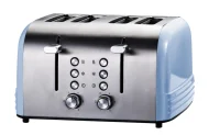 Home Use Electric 1500W 4 Slice Bread Toaster Automatic Stainless Steel Sandwich Toaster