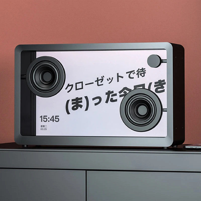 Memory Card Support / USB Disk Support music transparent speaker suspension lyrics