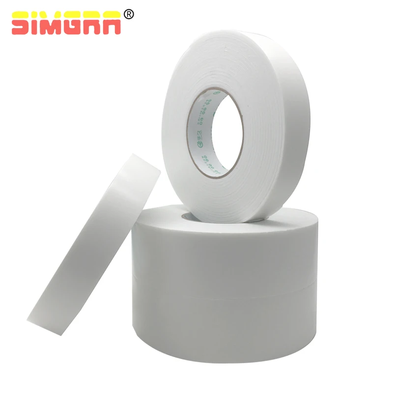 Double Sided Foam Tape PE Foam Tape Sponge Soft Mounting Adhesive Tape