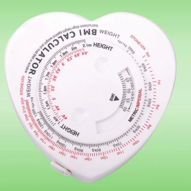Promotional Gift  Body Fat Caliper + Waist Measuring Arm Hips Tape Measure