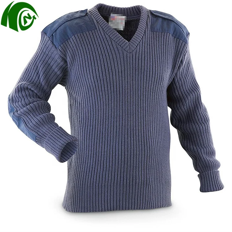 KANGO Sweater Men Pullover Knit Sweater Men Tactical Wool Acrylic Tactical Jumper Fleece Oversized Pullover Hoodie for Men