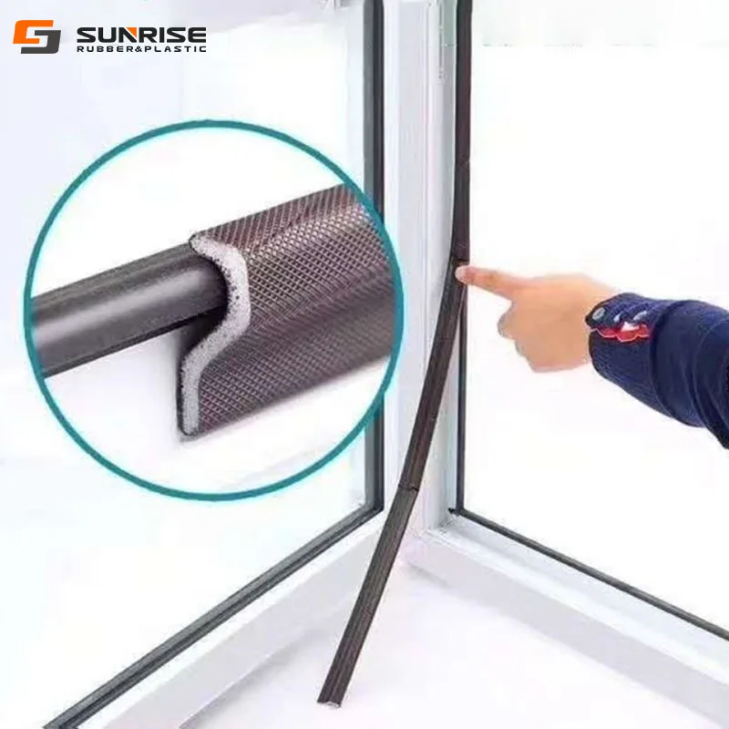 Coated Sealing Strip For Sliding Doors pu foam Door Frame Seal Buy Coating Type Pu Foam Window Sealing