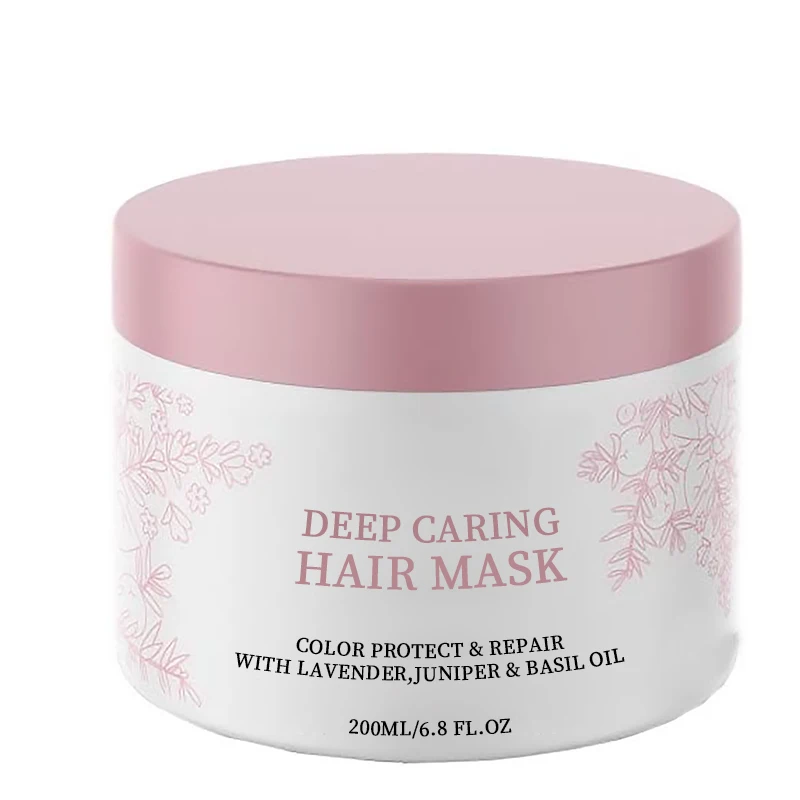 Private Label Korea Salon Best Super Glossy Hair Mask Bulk Treatment and Moisturising Natural Lavender Hair Mask