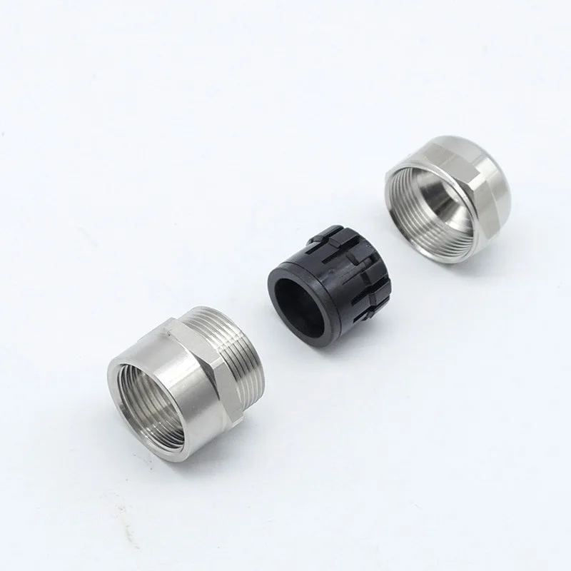 Manufacturer Wholesale Internal Thread Waterproof Steel Pipe Wiring I-type Stainless Steel Cable Gland