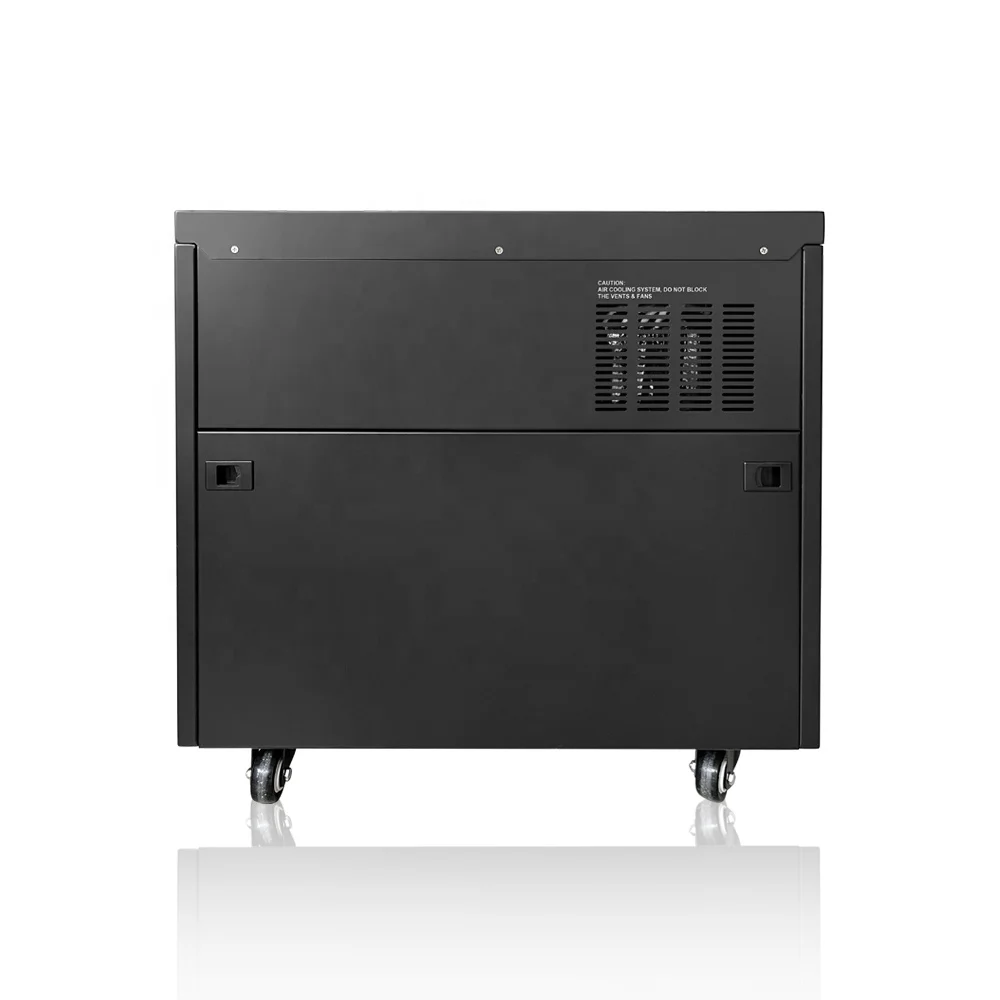 Off-grid 3KW Solar system cabinet with LiFePO4 Solar Energy Storage Generator AC DC Outputs Portable Power Charging Station