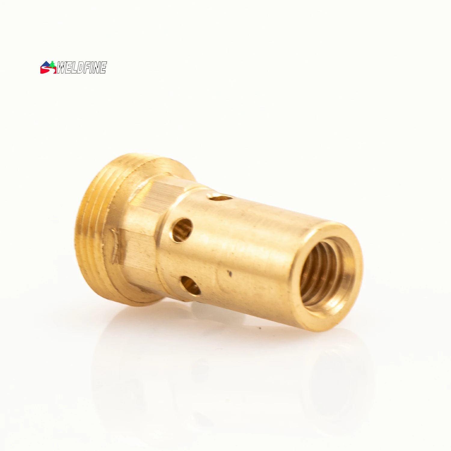 Welding Torch Accessories 142.0008 Short Tip Adaptor for M6 Contact Tips