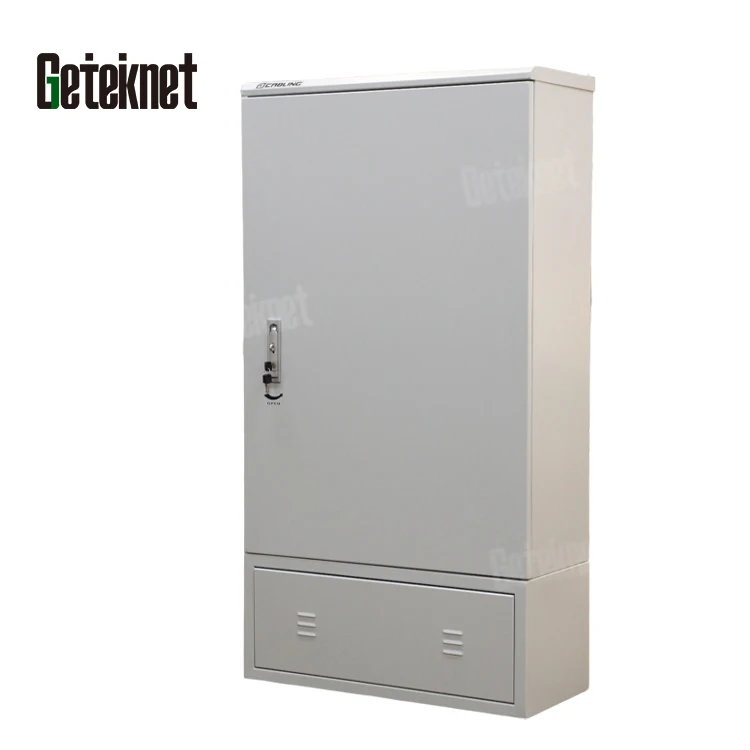 Geteknet 288 576 core SMC Metal steel cabinet optional fiber optic cabinet
