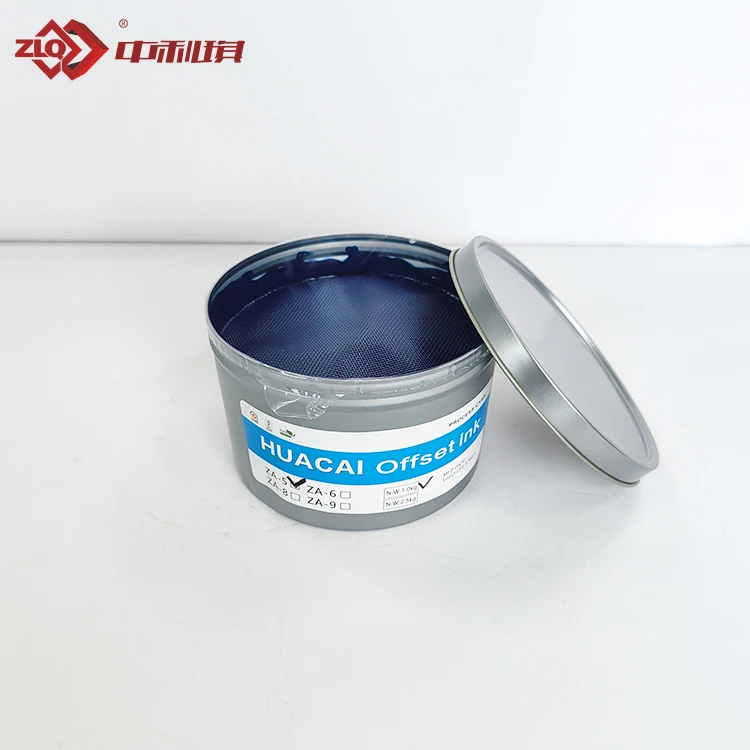 Смещенные чернила на основе растворителя лист цвета Pantone подаваемый офсетными чернилами для книг бумажные офсетной печати
