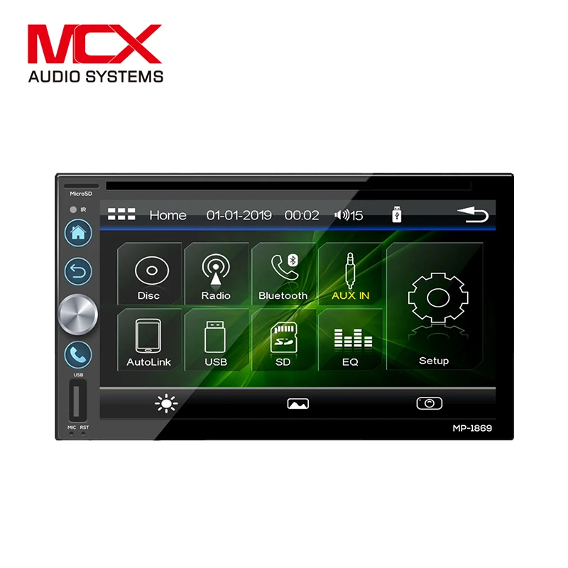 MCX Manufacturer hot sale 6.95 Inch Smart Car GPS Navigation MP3 radio Player with Wireless WIFI Function