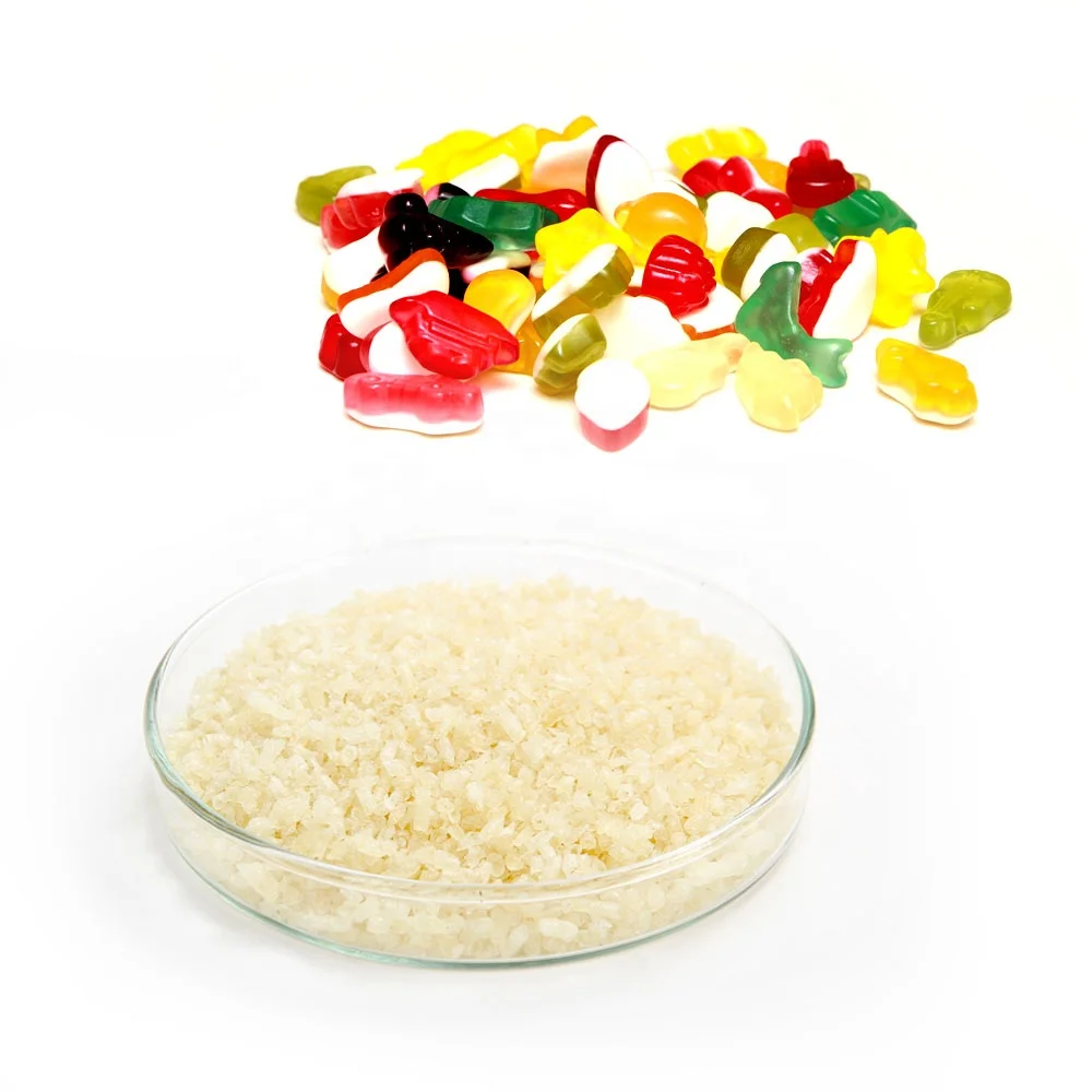 Halal Beef skin bovine bone food grade gelatin  for Sweets Ice Cream capsules 160 180 250 280 300 bloom