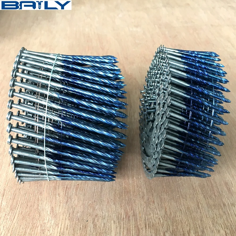 High Quality 15 Degree Wire Welded Coil Nails for Pallet Manufacturing