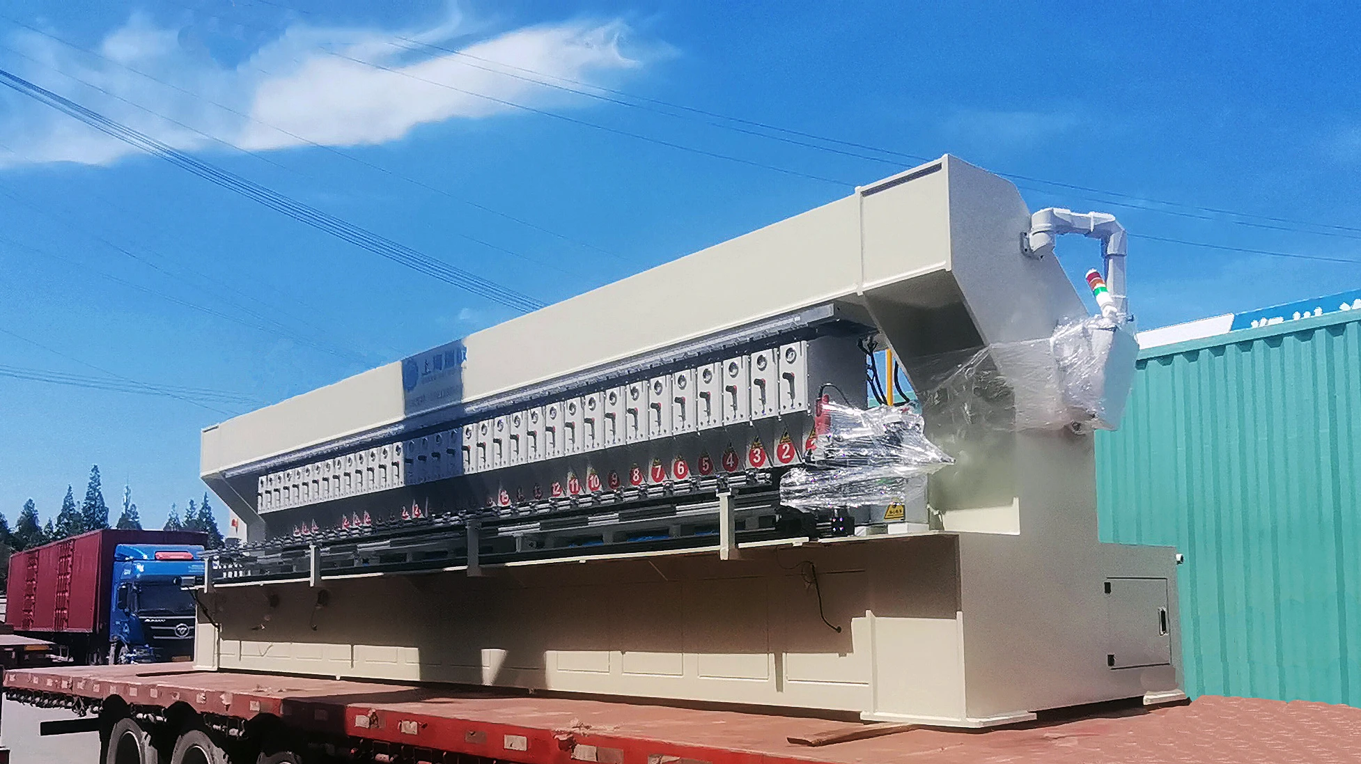 PP PE PVC New Automatic Geogrid Vibration Friction Welding Machines are controlled by PLC