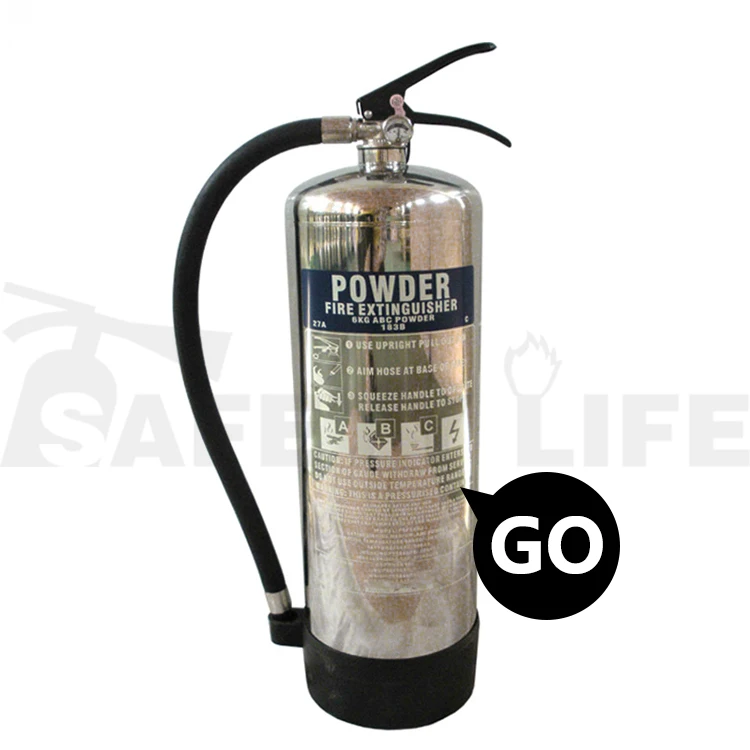 Portable 9kg 9liter stainless steel fire extinguisher