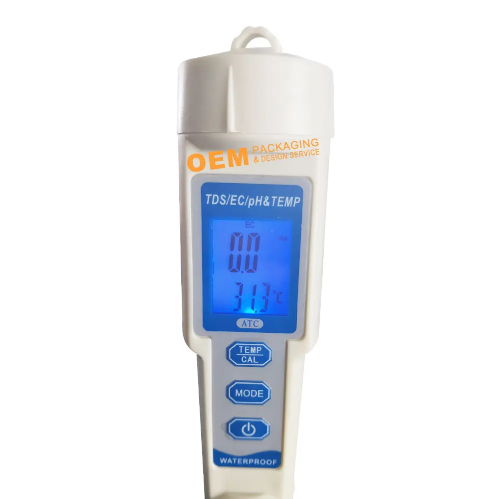 Ph Meter Pen Ph And Temperature Controller Tds Ec Sensor