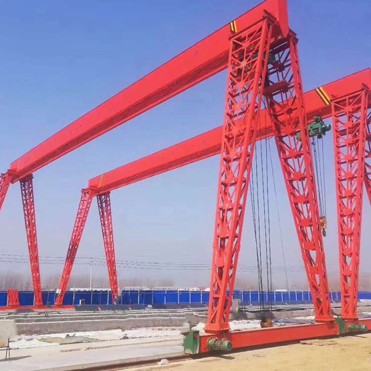 gantry crane for shipyard mh single girder gantry crane