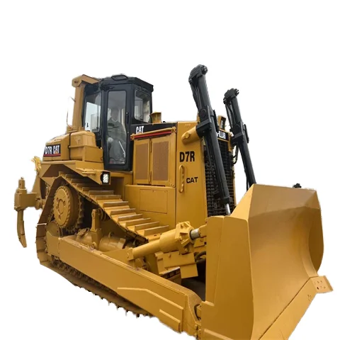 used cat D7R bulldozers original USA used caterpillar cat D7 D8 D6R crawler bulldozer dozer for sale