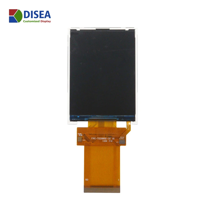 2.8 inch 240*320 IPS Full Viewing Angle 500 nit  High Brightness MCU/RGB/SPI Interface TFT LCD Module Display