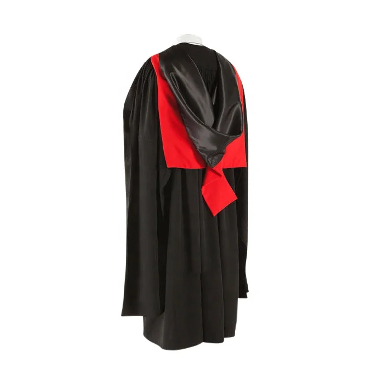 Best selling top Quality black adult High Australia uk doctoral phd Hood Wholesale graduation