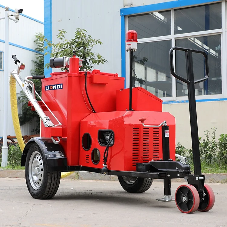Road Repairing Hot Tar Crack Filler Machine Gas Power Road Pot Hole Crack Sealing Machine