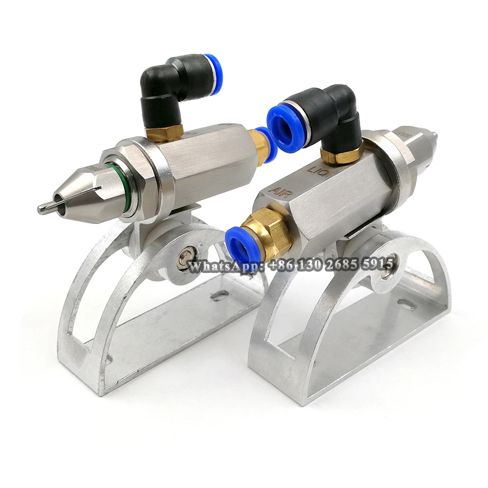 Coating Cleaning Machine Spraying Atomizer Nozzle, Fog Air Ultrasonic Spray Nozzle for Spraying Coating