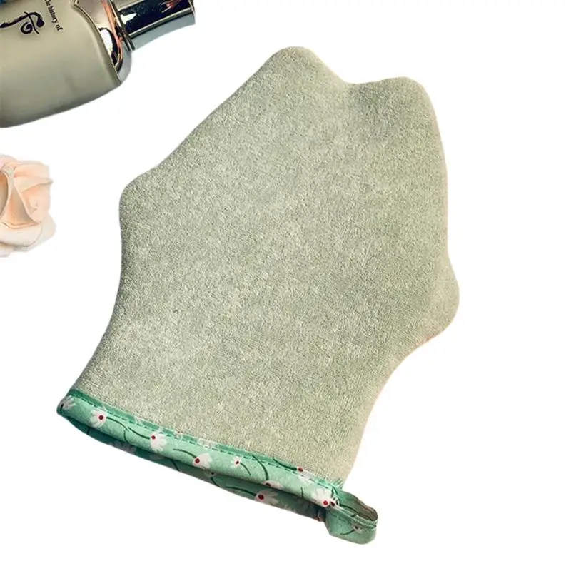 Pet Bath Glove Double Sided Five Fingers Brushes Sponges Scrubbers Single Finger Polyester Scrub Frothing Sponge Shower