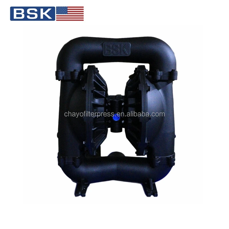 BSK Aluminum With PTFE Membrane AODD Double Pneumatic Diaphragm Pump