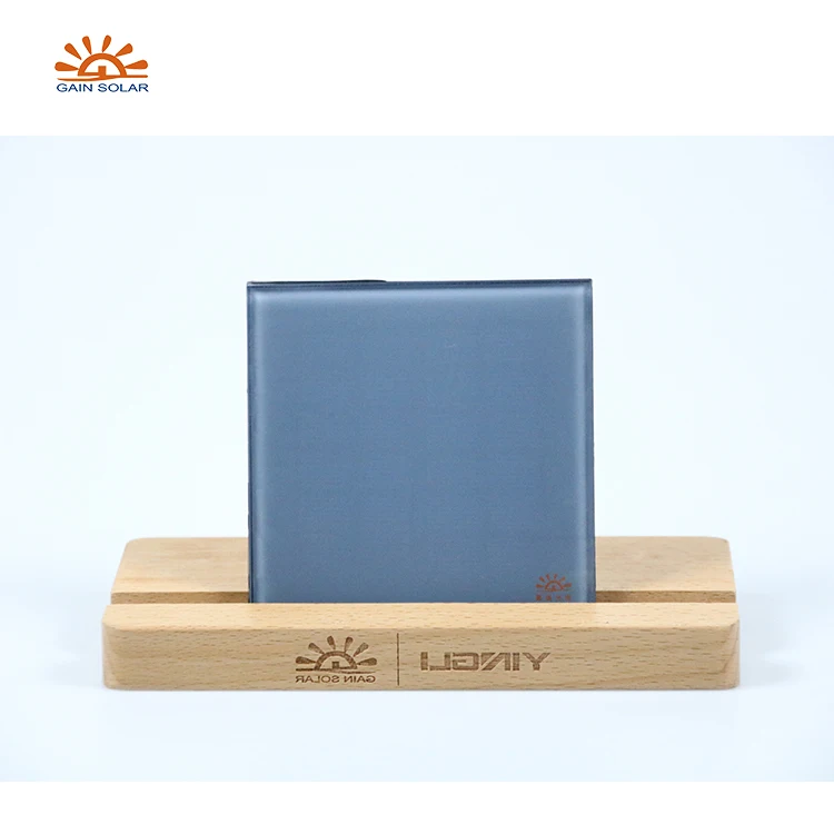 photovoltaic glass black solar panel system energy tile  solar roof tiles bipv solar panels 400w europe