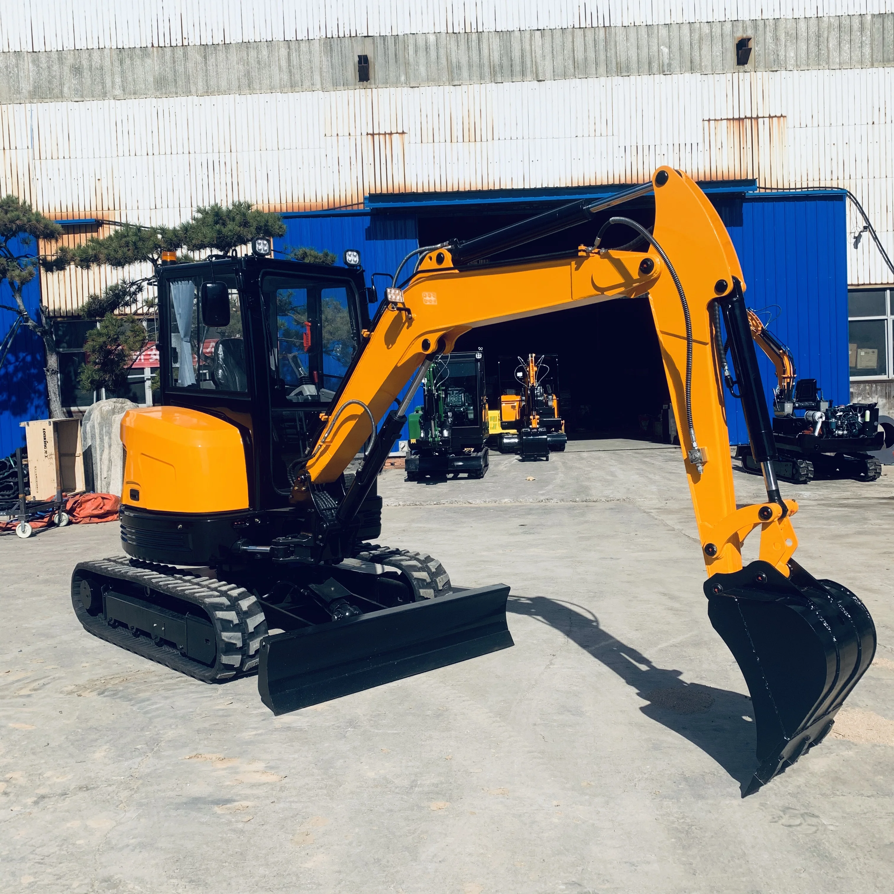 Kubota двигатель новый заводской экономичный 3 5 T мини-экскаватор с опциональным креплением