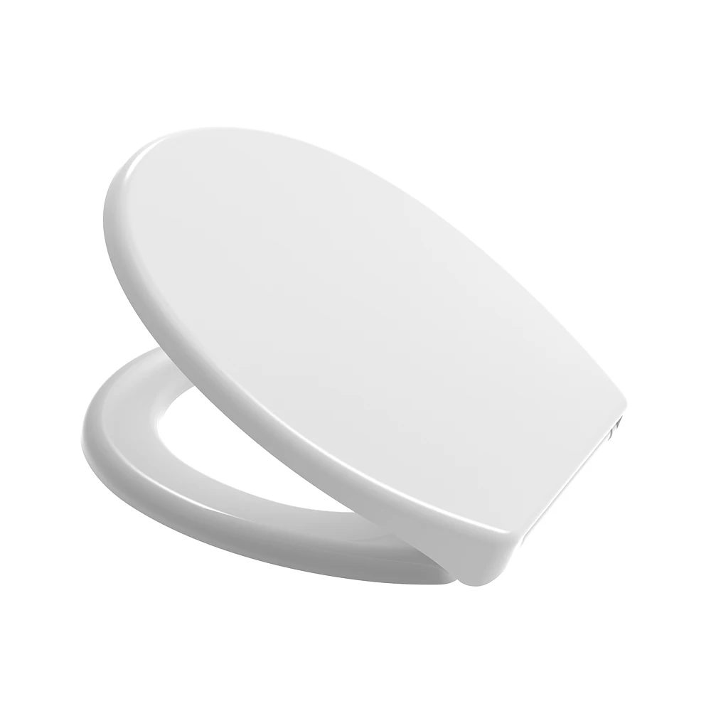 Modern Design Wholesale Toilet Seat Standard Size round and Oval Sizes Closed Front Type Made from Wood Plastic Urea